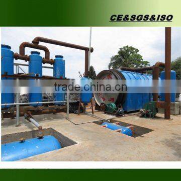 Large Capacity Industrial Waste Oil Residue Pyrolysis Plant WITH NO POLLUTION photo-4