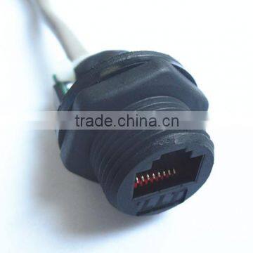 8p8c outdoor use RJ45 socket with network cable