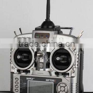 2014 BRAND NEW WFLY WFT09II 2.4GHz 9 Channels Transmitter and Receiver for Octocopters Hexacopters Quadcopters Multicopters