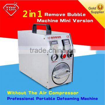 TBK factory 2016 direct mobile phone manufacturing equipment air bubble Cell Phone Referbishing Machine