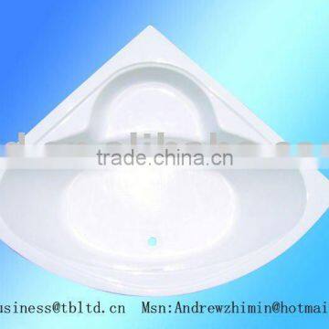 acrylic coner bathtub,