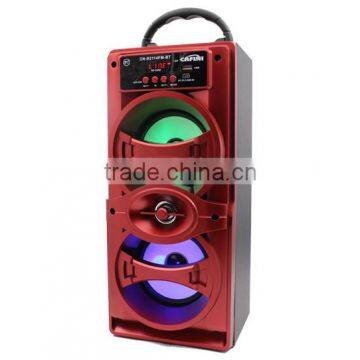 High Quality Cheap Portable Wooden Speaker With USB/SD/AUX & FM photo-2