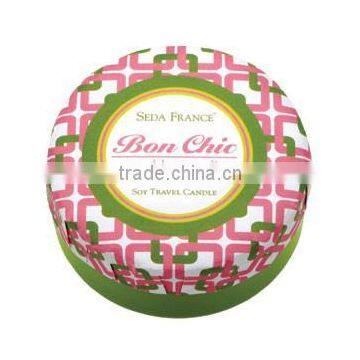 travel tin candles as gifts