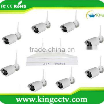 8ch 12v Waterproof Security Wireless Camera System