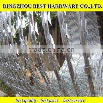 galvanized razor blade barbed wire