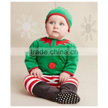 Trade Assurance New Fashion Hot Sale Wholesale Kids Party Costume Christmas Elf Costume for Sale photo-3