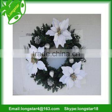 2016 Hot Sale PVC Artificial Christmas Wreath photo-4