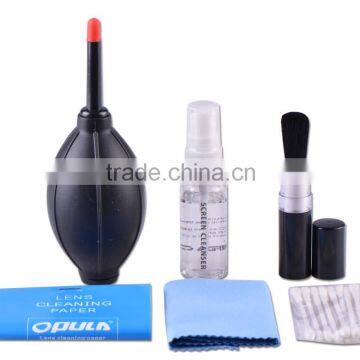 6 in 1 opula digital camera super cleaning set with spray cleaner,lens tissue,cotton swab with MSDS