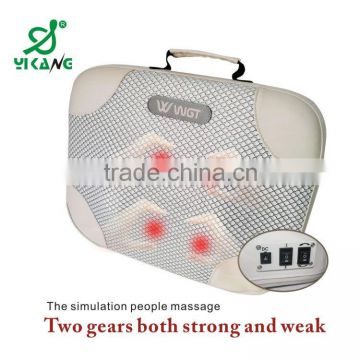 Electric vibrating massager machine Shiatsu neck and back massager