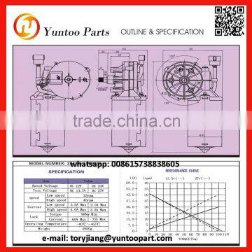 High Performance 24v Bus Wiper Motor ZD1835-ZD2835 photo-2