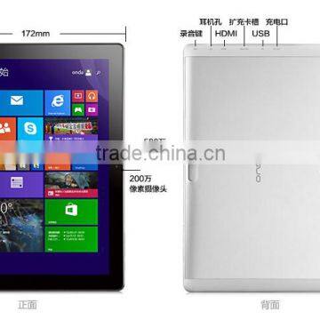 10.1 inch Onda V101w Quad core Original vatop windows8 tablet pc 2GB/32GB
