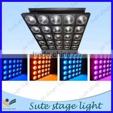 High Quality led matrix light 5*5 10w COB RGB 3in1 led matrix