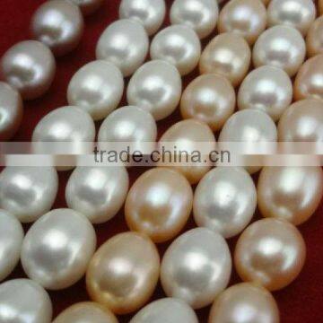 7.5-8.5mm rice freshwater pearl loose strand beads