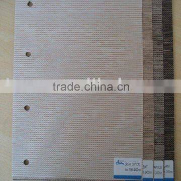 Roller blind fabrics