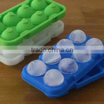 Perfect Ice Ball Maker Reusable BPA Free Silicone Ice Ball Tray With Lid photo-5