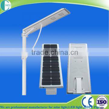 140lm/w CUL UL TUV 360degree Solar Street Light With Pole photo-4