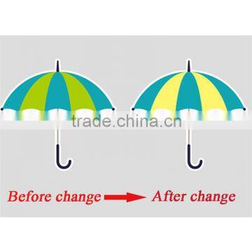 Custom Design Temperature Heat Sensitive Anti-fake Sticker Color Changing for Food Medicine Bottle photo-3