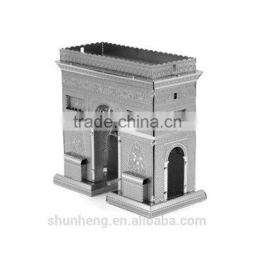 Custom Triumphal Arch 3d Metal Puzzle for World Famous Building/3d Models Famous Buildings photo-2