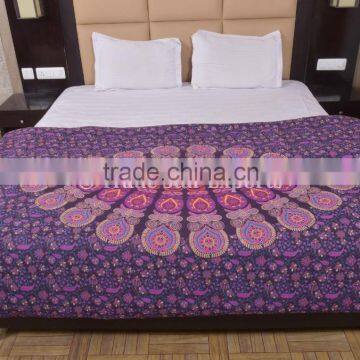 Indian Ethnic Mandala Duvet Cover Set Cotton Blanket Doona Covers Boho Quilt Covers Hippie Bedding Throw