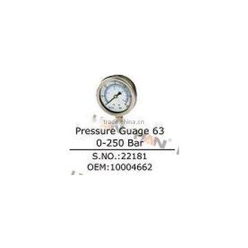 SCHWING pressure gauge 630-250 bar OEM 10004662 for putzmeister concrete pump spare parts