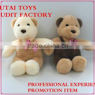 audit factory stuffed dog toys with bowknot