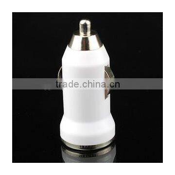 white color Mini Car Cigarette Lighter To USB Charger Adapter factory price and OEM service