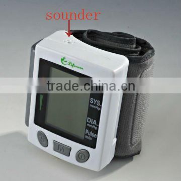 CE approved speech wrist Blood pressure gauge