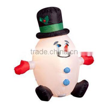 Humpty Dumpty Inflatable Snowman/2016 inflatable christmas decoration