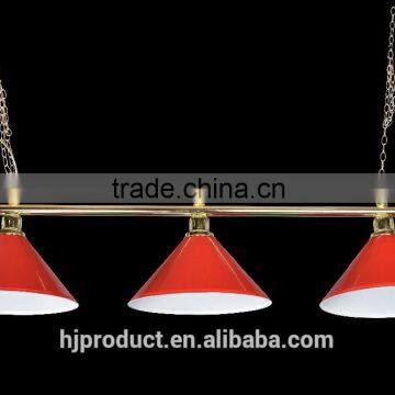 Cheaper price Economic 3 shades/ 4 shades/ 6 shades pool table light/ Factory promotion