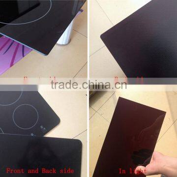 4mm heat resistant ceramic glass panels for induction cooker top glass