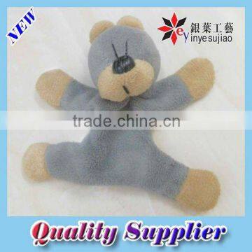 Bear Shape Plush Magnet For Fridge Sticker