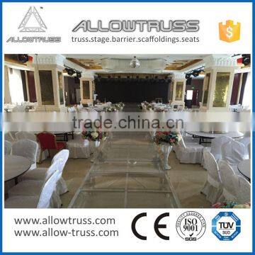 New Arrival Aluminum Assemble Glass Stage With Adjustable Height photo-6