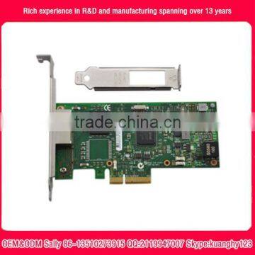 High Speed Intel Pci-e Express I350-T2 Low Profile Bracket Gigabit Dual Port Optical Network Card photo-2