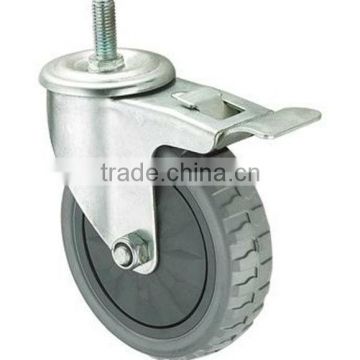 Medium Duty Flame PVC Wheels Screw in Brake