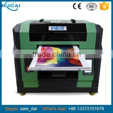 8 Ink Cartridges And High Adhesive Mobile Case Cover Flatbed Inkjet Printing Machine