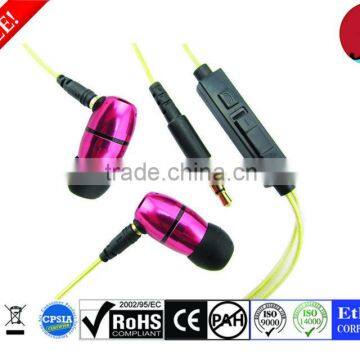 China Stereo mobile in-ear earphone