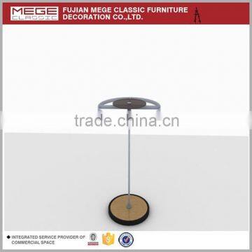 HIgh quality round clothes metal display stand