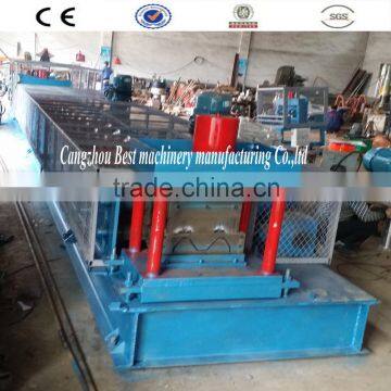 Crash Barrier Tile Making Roll Forming Machine Line