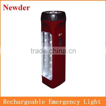 14+5 LED Rechargeable torch light factory price MODEL 169-5