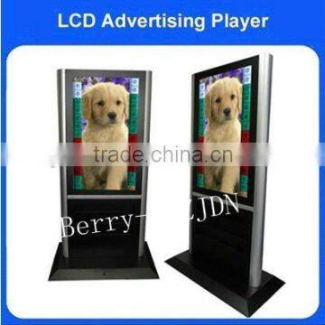 floor standing programmable lcd display