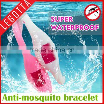 Eco-friendly refillable waterproof disposable anti-mosquito wristband promotional