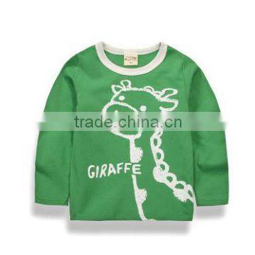 Baby Summer Fashion 2016 Kids Boys' Long Sleeves T-shirt Korea Children T-shirt Custom Led Shirts Mini Wear Baby Clothes