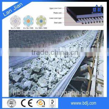 Long Belt Life Heavy Load Long Distance Transportation Of Metal ST series Rubber Conveyor Belt Manufacturer