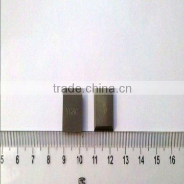 Cemented carbide milling inserts for cutter tools in china