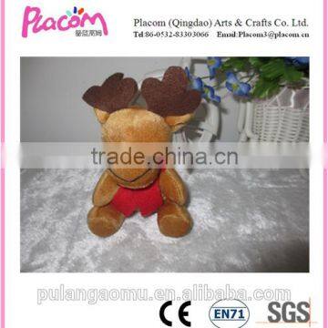 2015 HOT Selling Cute Plush Deer Toys for Xmas