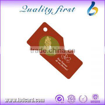 LBD China Silck-Screen Printing Non-Standard Size MIFARE 1K Chip Card photo-3