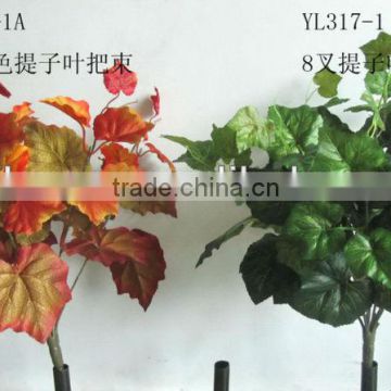 artificial leaves bush YL317-1