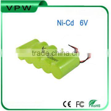 Guangzhou Factory Professional NI-CD SC 6V 1800mAh Battery