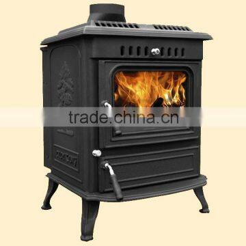 Italian Wood Stoves With Boiler, Wood Burning Stove, Cast Iron Stove, Heating Stove With Boiler