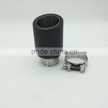 Stainless steel carbon fiber end pipe/carbon fiber exhaust pipe